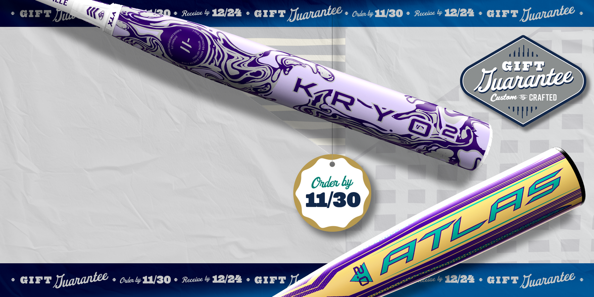 Custom Slugger Bats Under the Tree Guarantee - Order by 11/30 to receive by 12/24