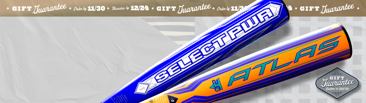 Custom Slugger Bats Under the Tree Guarantee - Order by 11/30 to receive by 12/24