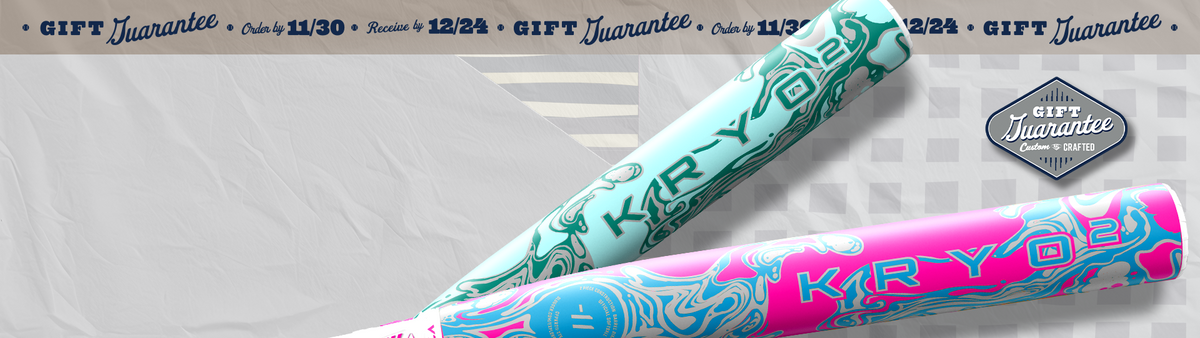 Custom Slugger Bats Under the Tree Guarantee - Order by 11/30 to receive by 12/24