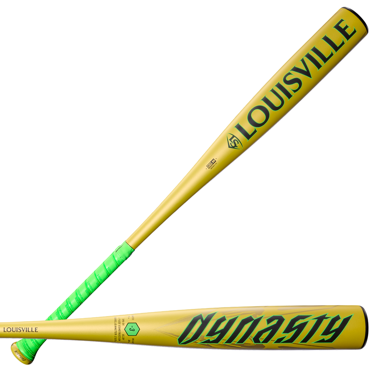 WBL4162010_8_LS_DYNASTY_BBCOR_3_2026_33_Gold_NeonGreen_Black