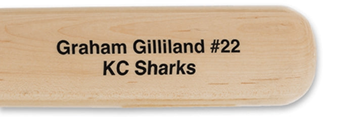 Example of a personalized bat