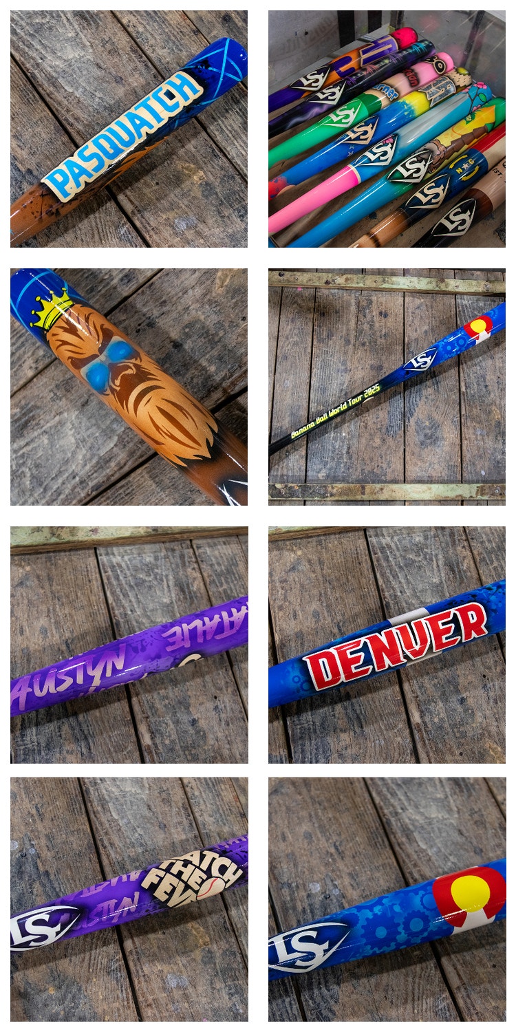 Louisville Slugger Custom Wood Bats - Players' Weekend