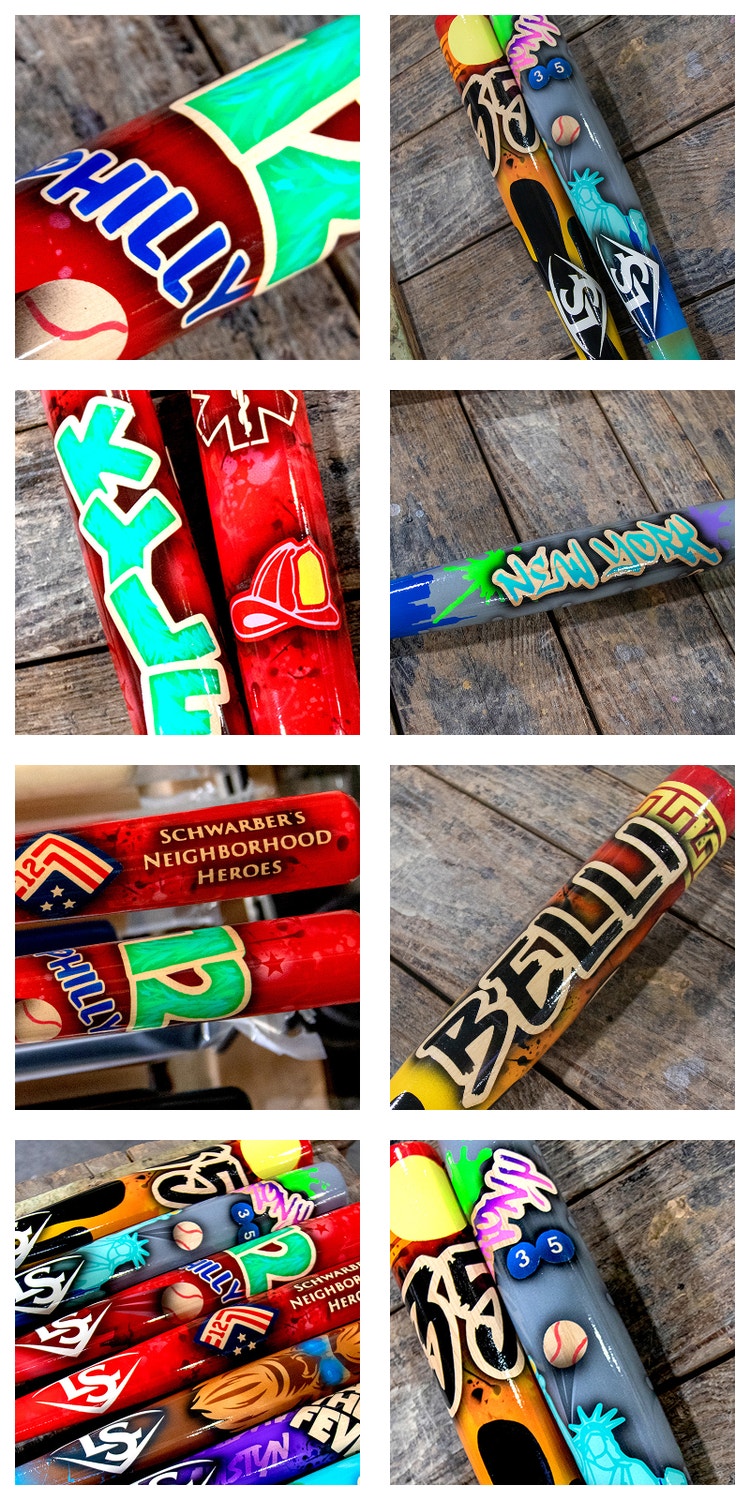 Louisville Slugger Custom Wood Bats - Players' Weekend
