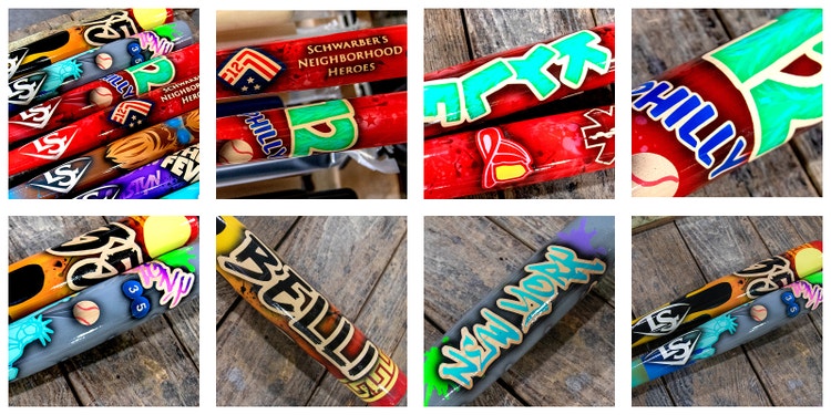 Louisville Slugger Custom Wood Bats - Players' Weekend