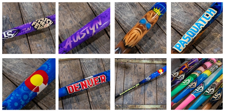 Louisville Slugger Custom Wood Bats - Players' Weekend