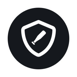 wood bat warranty badge