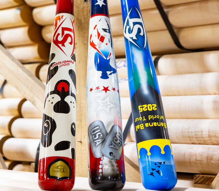 Savannah Bananas Custom Wood Bats