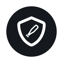 non-wood bat warranty badge