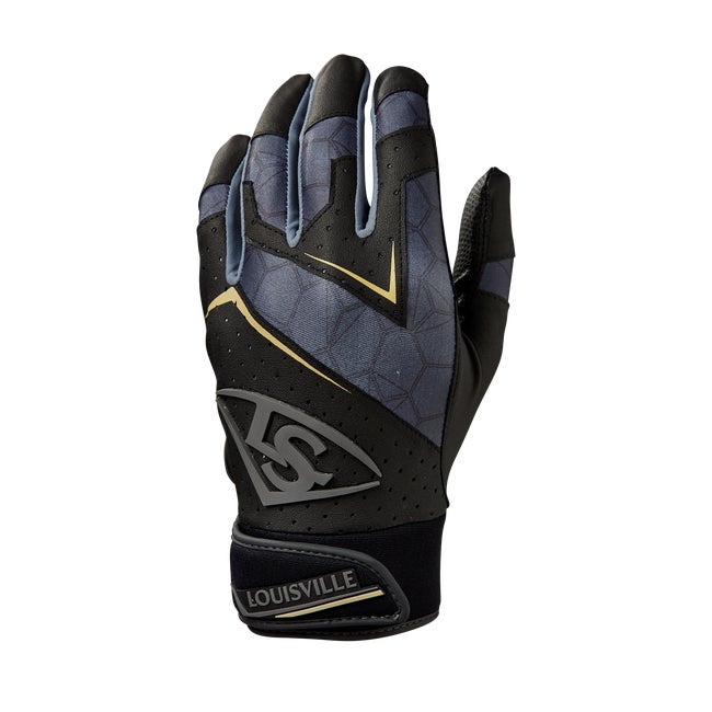 Louisville Slugger Adult Genuine V2 Batting Glove Black Small