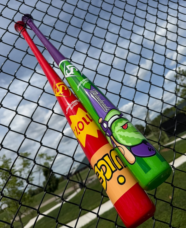 Backyard Baseball Pro Prime RA13 Juice Box Maple Baseball Bat