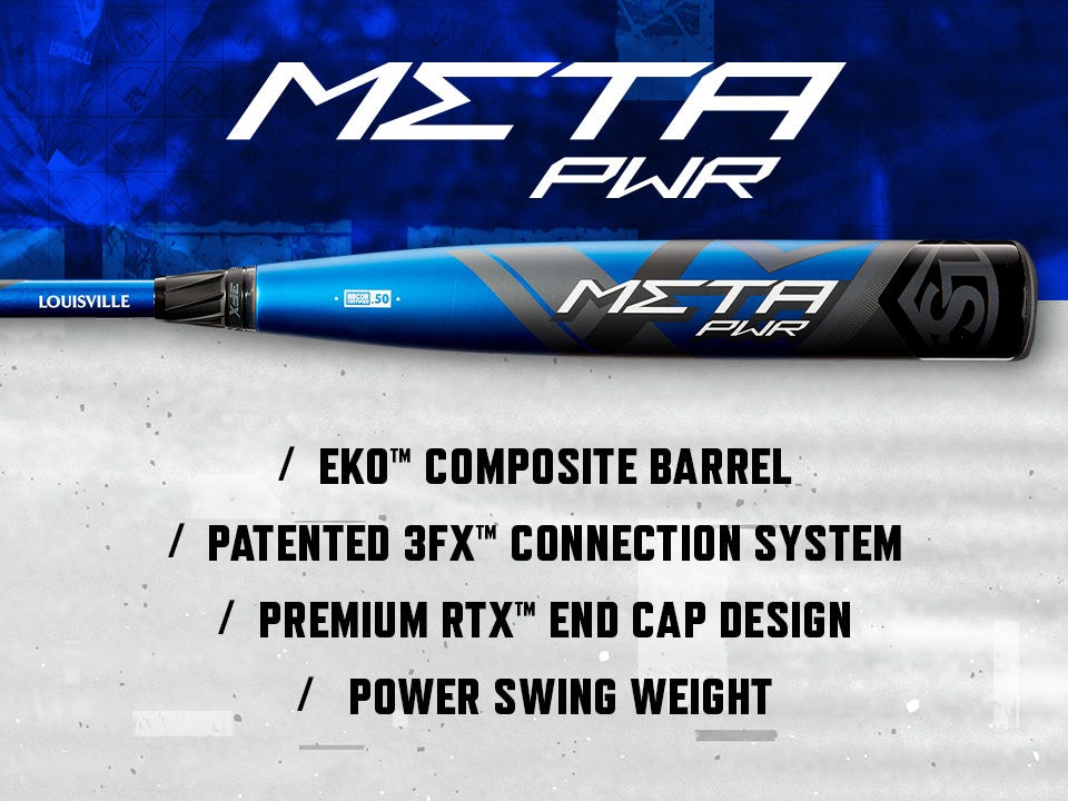 Louisville Slugger 2020 Meta (-3) 2 5/8&quot; BBCOR Baseball Bat | Louisville Slugger