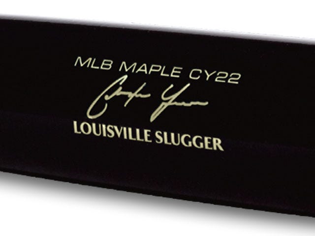 Custom Yelich Signature End Brand on Bat Custom Yelich Signature End Brand on Bat