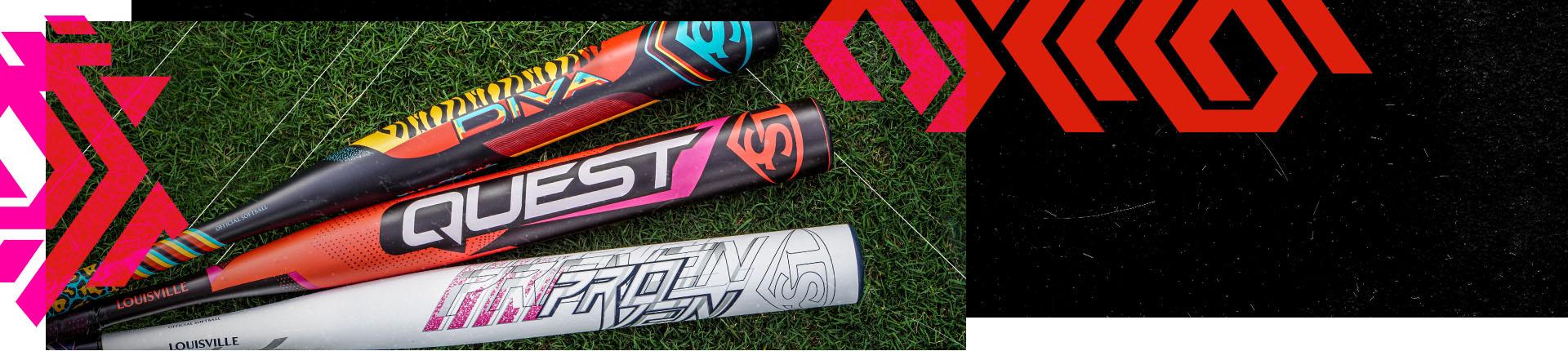 VARIOUS SIZES LOUISVILLE SLUGGER 2018  DIVA FASTPITCH SOFTBALL BAT-11.5.DROP 